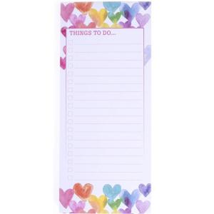 Graphique Magnetic Notepad – Peanuts Snoopy Bike Grocery and Shopping List – Fun Decorative To-Do List – Perfect House Warming Gifts – 100 Tear off Sheets (4″ x 9.25″ x .5″)(Love in Color)