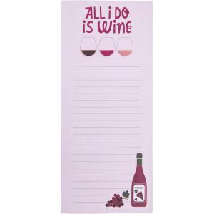 Graphique Magnetic Notepad – Peanuts Snoopy Bike Grocery and Shopping List – Fun Decorative To-Do List – Perfect House Warming Gifts – 100 Tear off Sheets (4″ x 9.25″ x .5″)(Wine)