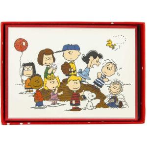 Graphique Peanuts Typewriter Boxed Notecards, 16 Snoopy at Typewriter Cards Embellished with Glitter, with Matching Envelopes and Storage Box, 3.25″ x 4.75″(Peanuts Gang)