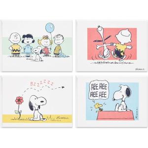 Hallmark Peanuts Blank Cards Assortment, 70th Anniversary (40 Note Cards with Envelopes)(Peanuts 70th Anniversary)