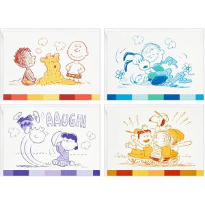 Hallmark Peanuts Blank Cards Assortment, 70th Anniversary (40 Note Cards with Envelopes)(Peanuts 75th Anniversary)