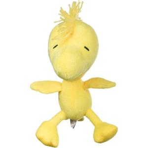 PEANUTS for Pets Charlie Brown Woodstock Vinyl Squeaker Dog Toy | Squeaky Dog Toy for All Dogs | Charlie Brown Plastic Dog Toys for Aggressive Chewers – Fun and Cute Yellow Dog Chew Toy, 5.5 Inch(Woodstock – Big Head)
