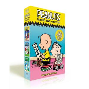 Peanuts Graphic Novel Collection (Boxed Set): Snoopy Soars to Space; Adventures with Linus and Friends!; Batter Up, Charlie Brown!
