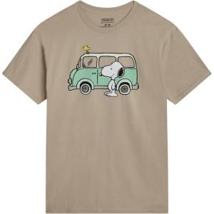 Peanuts Snoopy Womens and Mens Graphic T-Shirts – Snoopy All Over Print Crewneck Short Sleeve Unisex Tshirts for Adults(Snoopy Dune)