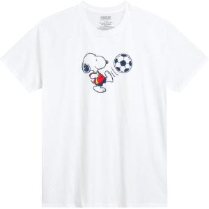 Peanuts Snoopy Womens and Mens Graphic T-Shirts – Snoopy All Over Print Crewneck Short Sleeve Unisex Tshirts for Adults(Snoopy White)