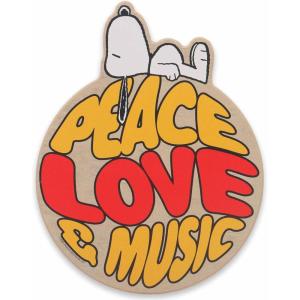 Peanuts Snoopy’s Slice Shop Oven Fresh Pizza Wood Wall Decor – Large Snoopy Sign for Kitchen or Dining Room(Orange)
