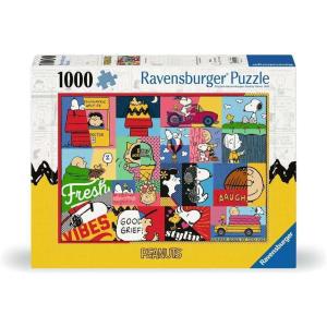 Ravensburger Peanuts Moments 1000 Piece Jigsaw Puzzle – 12000750 – Handcrafted Tooling, Made in Germany, Every Piece Fits Together Perfectly