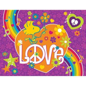 RoseArt – Peanuts – 100 Piece Jigsaw Puzzle for Kids and Adults(Woodstock Love)