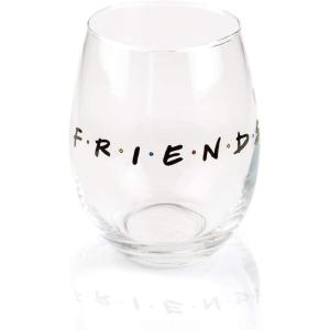 Silver Buffalo Peanuts Snoopy And Woodstock Chillin Stemless Wine Glass, 20 Ounces, 1 Count (Pack of 1)(Clear)