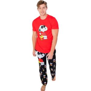 Snoopy Unisex Lounge Pajama Pants – Comfy, Loose-Fit, Ultra-Soft – Snoopy Joe Cool Sleep Bottoms