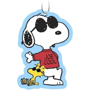 Spoontiques Peanuts Air Freshener (3pk) – Joe Cool Themed Car Interior Accessories & Essentials, Hanging Air Freshener for Cars & Trucks, Long-Lasting Fragrance (New Car Scent)(Peanuts Joe Cool)