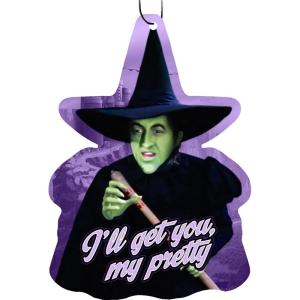 Spoontiques Peanuts Air Freshener (3pk) – Joe Cool Themed Car Interior Accessories & Essentials, Hanging Air Freshener for Cars & Trucks, Long-Lasting Fragrance (New Car Scent)(Wicked Witch)