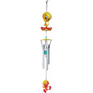 Spoontiques Peanuts Wind Chime – Outdoor Garden Décor – Decorative Chimes for Yard, Garden, Backyard and Patio Decoration(Looney Tunes Tweety)