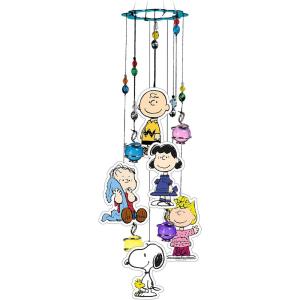 Spoontiques Peanuts Wind Chime – Outdoor Garden Décor – Decorative Chimes for Yard, Garden, Backyard and Patio Decoration(Peanuts Crew)