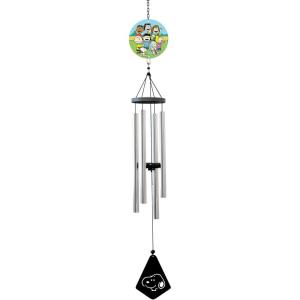 Spoontiques Peanuts Wind Chime – Outdoor Garden Décor – Decorative Chimes for Yard, Garden, Backyard and Patio Decoration(Peanuts Metal)
