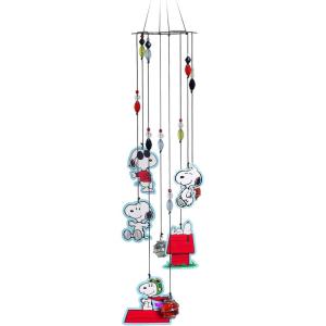 Spoontiques Peanuts Wind Chime – Outdoor Garden Décor – Decorative Chimes for Yard, Garden, Backyard and Patio Decoration(Peanuts Snoopy)