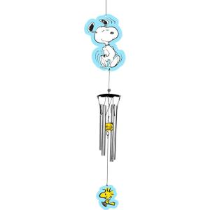 Spoontiques Peanuts Wind Chime – Outdoor Garden Décor – Decorative Chimes for Yard, Garden, Backyard and Patio Decoration(Snoopy Metal)