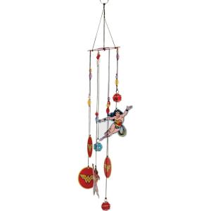 Spoontiques Peanuts Wind Chime – Outdoor Garden Décor – Decorative Chimes for Yard, Garden, Backyard and Patio Decoration(Wonder Woman)