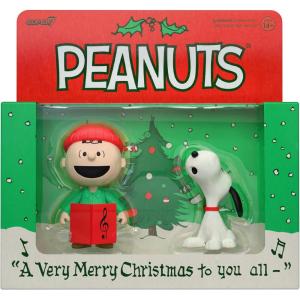 Super7 Peanuts Franklin Reaction Figure – 3.75″ Peanuts Action Figure Classic Cartoon Collectibles and Retro Toys(Charlie Brown & Snoopy)