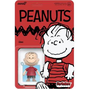 Super7 Peanuts Franklin Reaction Figure – 3.75″ Peanuts Action Figure Classic Cartoon Collectibles and Retro Toys(Linus)