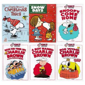 Ultimate Charles Schulz Peanuts 6-Movie DVD Collection: A Boy Named Charlie Brown / Snoopy Come Home / Race For Your Life / Bon Voyage / Christmas Tales / Happiness Is�Peanuts: Snow Days