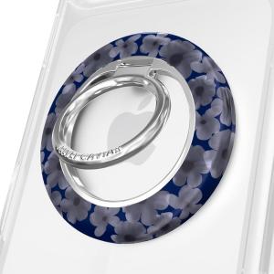 VELVET CAVIAR Compatible with MagSafe Phone Grip 2.0 | Cute Magnetic Ring Holder | Finger Loop Kickstand | Pop On Accessory for iPhone 17, 16, 15, 14, 13, 12 | Snoopy Be Mine(Midnight Blossom)
