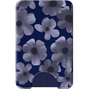 VELVET CAVIAR compatible with MagSafe Wallet 2.0 | Magnetic Card Holder Wallet for iPhone 17/16/15/14/13/12 or Phone Cases compatible with MagSafe | Snoopy Be Mine(Midnight Blossom)