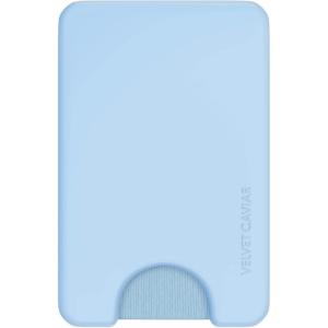 VELVET CAVIAR compatible with MagSafe Wallet 2.0 | Magnetic Card Holder Wallet for iPhone 17/16/15/14/13/12 or Phone Cases compatible with MagSafe | Snoopy Be Mine(Cotton Candy Blue)