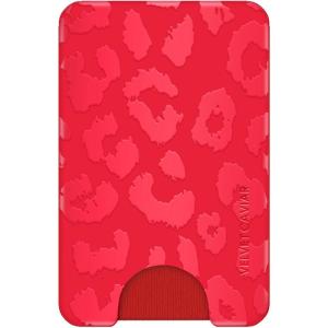 VELVET CAVIAR compatible with MagSafe Wallet 2.0 | Magnetic Card Holder Wallet for iPhone 17/16/15/14/13/12 or Phone Cases compatible with MagSafe | Snoopy Be Mine(Red Leopard)