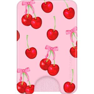 VELVET CAVIAR compatible with MagSafe Wallet 2.0 | Magnetic Card Holder Wallet for iPhone 17/16/15/14/13/12 or Phone Cases compatible with MagSafe | Snoopy Be Mine(Sweet Cherry)