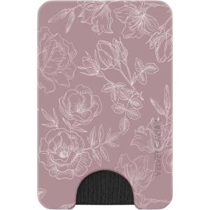 VELVET CAVIAR compatible with MagSafe Wallet 2.0 | Magnetic Card Holder Wallet for iPhone 17/16/15/14/13/12 or Phone Cases compatible with MagSafe | Snoopy Be Mine(Dusty Rose Floral)