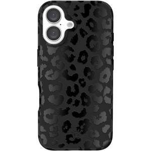 VELVET CAVIAR x Snoopy Phone Case for iPhone 16 Plus – Compatible with MagSafe [10ft Drop Tested] – Pink, Snoopy Be Mine(Black Leopard)
