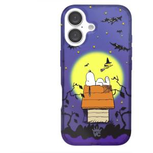 VELVET CAVIAR x Snoopy Phone Case for iPhone 16 Plus – Compatible with MagSafe [10ft Drop Tested] – Pink, Snoopy Be Mine(Spooky Large Snoopy)
