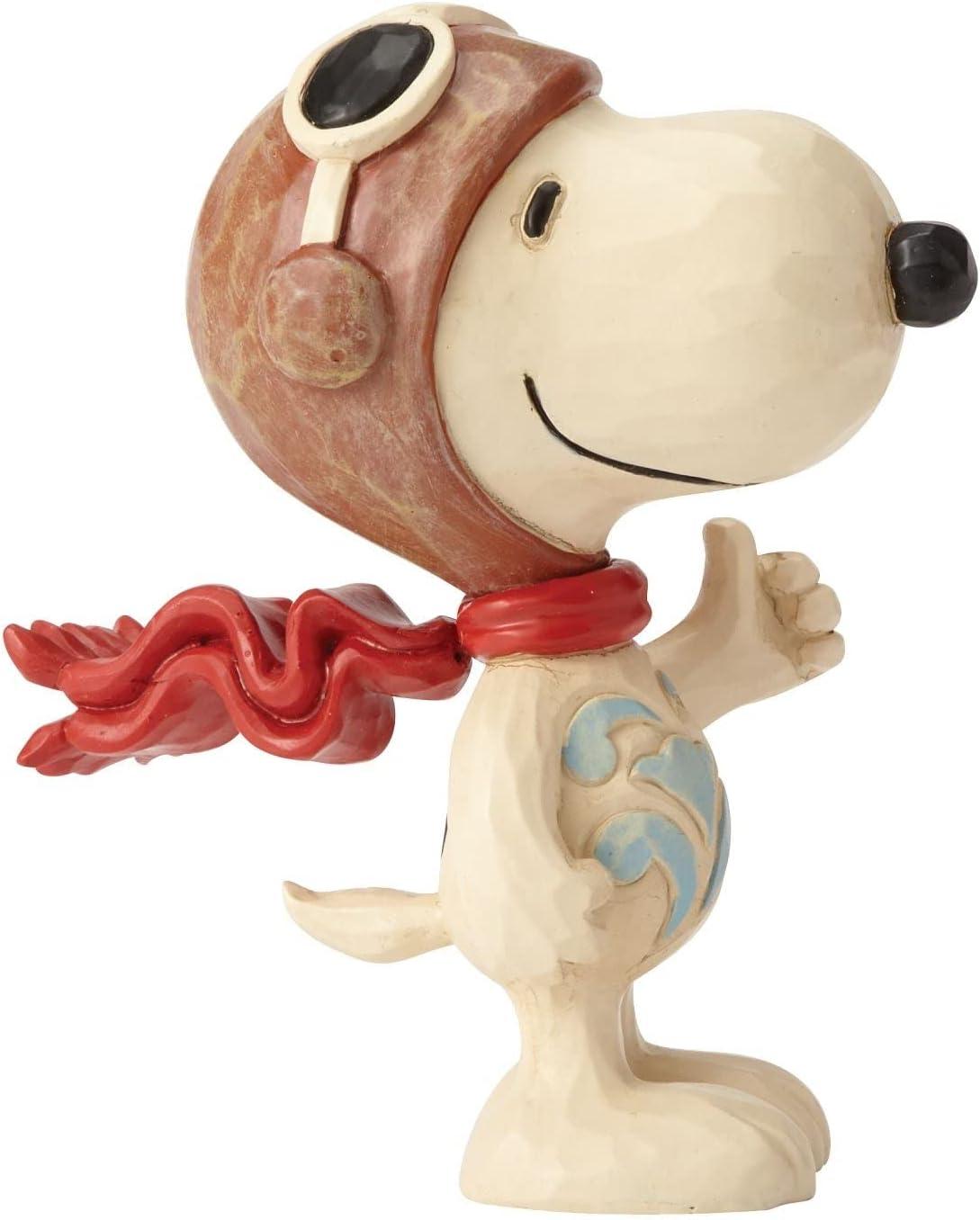 image:imageEnesco 6001297 Jim Shore Peanuts Snoopy Donuts and Coffee Miniature Figurine 3 Inch MulticolorSnoopy Flying Ace