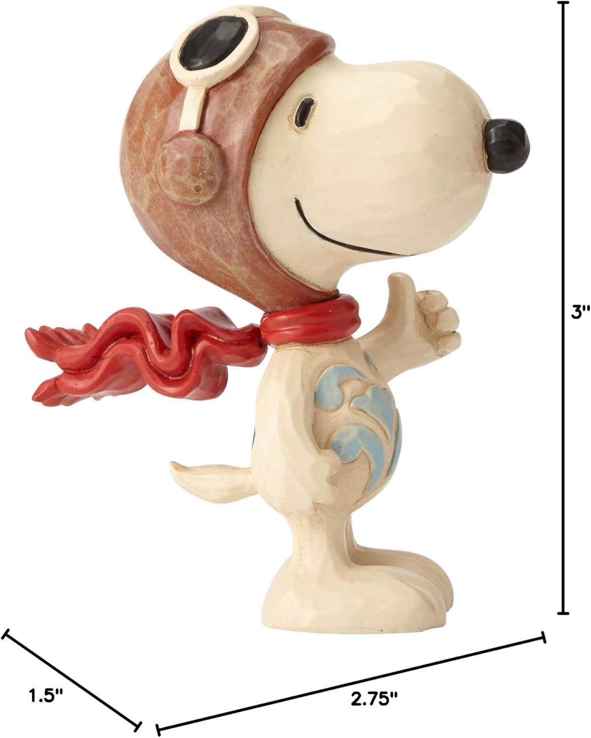 image:imageEnesco 6001297 Jim Shore Peanuts Snoopy Donuts and Coffee Miniature Figurine 3 Inch MulticolorSnoopy Flying Ace
