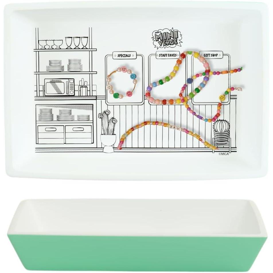 image:imagePeanuts Snoopy Checkered Trinket Tray Jewelry Dish Officially Licensed Product by Franco CollectiblesMiniverse Trinket Tray