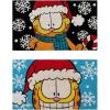 Garfield Snowflakes Black/Snowflakes Blue
