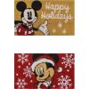 Mickey Happy Holidays/Snowflakes