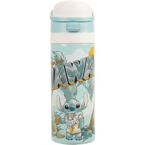 Peanuts Snoopy and Woodstock 24 Oz. Stainless Steel Water Bottle(Lilo & Stitch Hawaii Stitch)