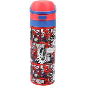 Peanuts Snoopy and Woodstock 24 Oz. Stainless Steel Water Bottle(Spider-Man Comic Panels)