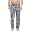 Grey Plaid Dancing Snoopy Print