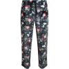 Grey Plaid Snoopy Santa Bell Print