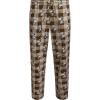 Plaid Brown Camper Snoopy