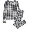 Kids Black Plaid