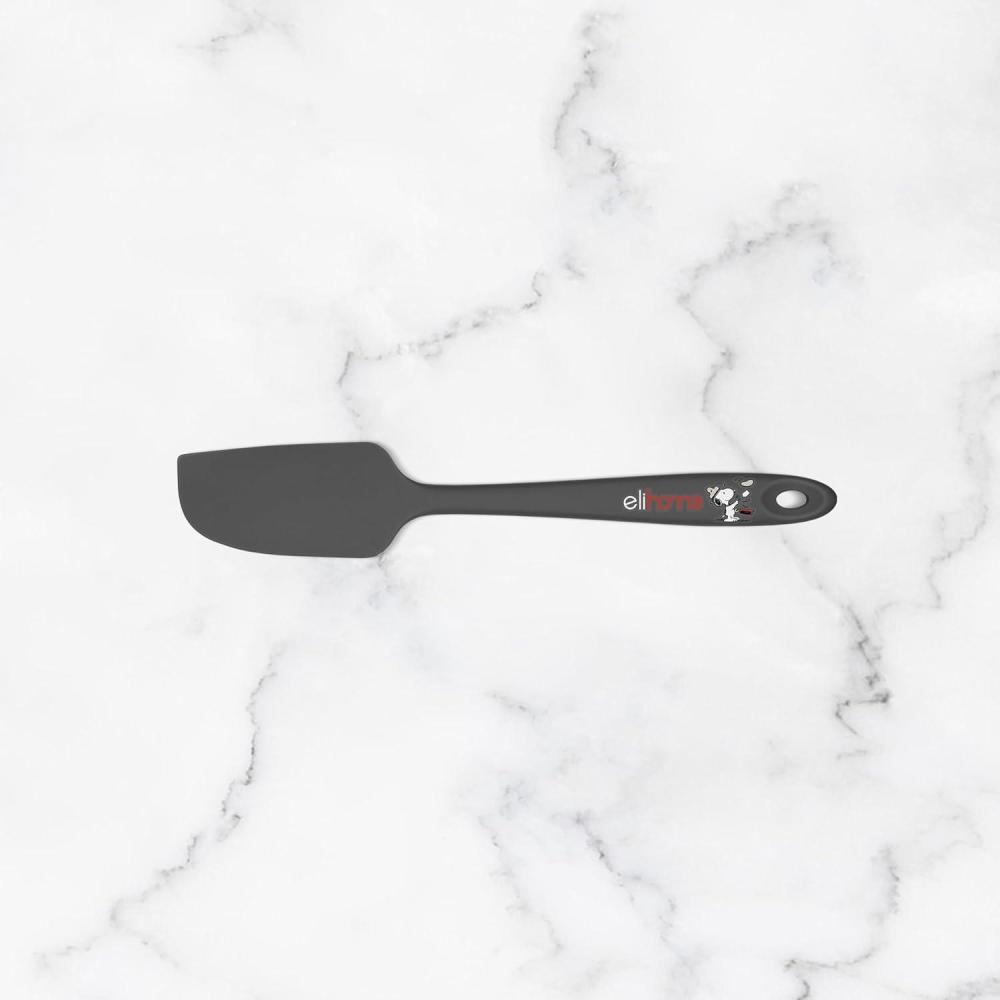 image:imageElihome x Peanuts Skinny Silicone Spatula for Cooking Baking Scraping and Mixing  NonStick amp Heat Resistant Kitchen Spatula  11 x 15 Silicone Cooking Utensils Dark GreyDark Gray
