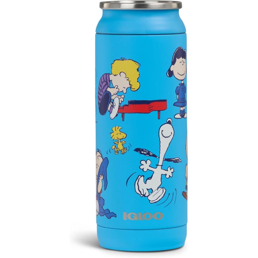 image:imageIgloo Peanuts  Snoopy Cooler CollectionBlue 16Oz Can
