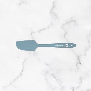 Elihome x Peanuts Skinny Silicone Spatula for Cooking, Baking, Scraping, and Mixing – Non-Stick & Heat Resistant Kitchen Spatula – 11″ x 1.5″, Silicone Cooking Utensils, Dark Grey(Teal Grey)