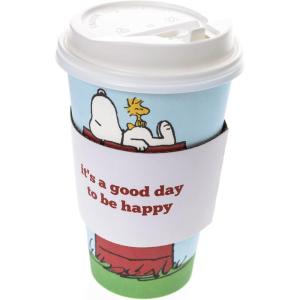 Graphique Disposable Travel Cups | Snoopy Doghouse Design | Set of 12 | Includes Cups, Lids, & Sleeves | Hot Coffee, Chocolate, Tea | Cold Beverages | Drinks to Go | 16 oz